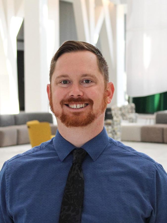 Admissions Counselor Jordan Santos